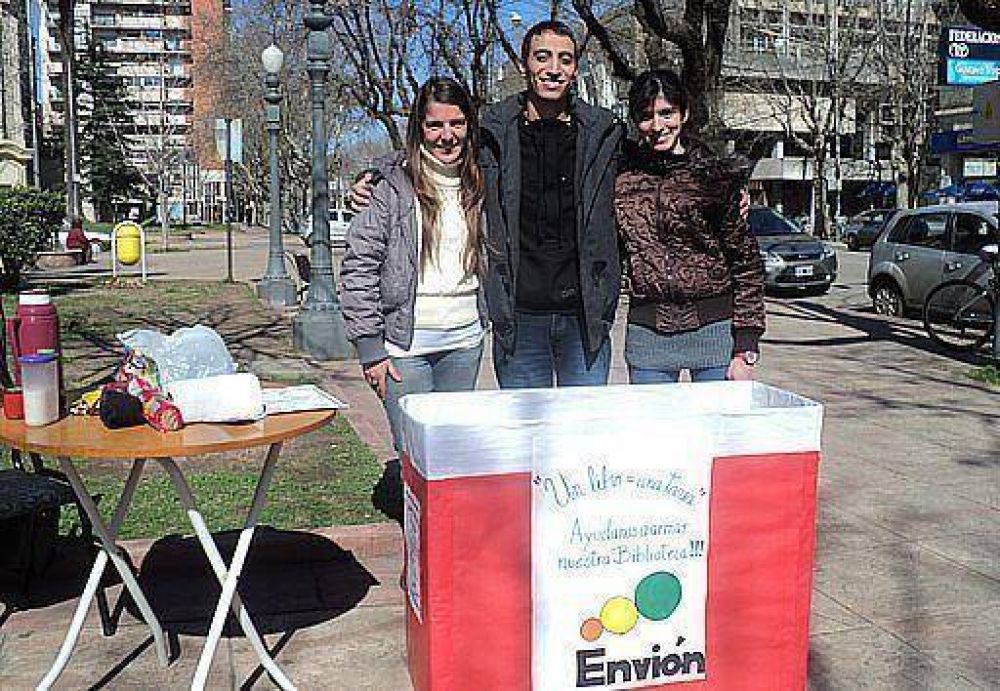 Solicitan la donaci�n de libros para apoyo escolar
