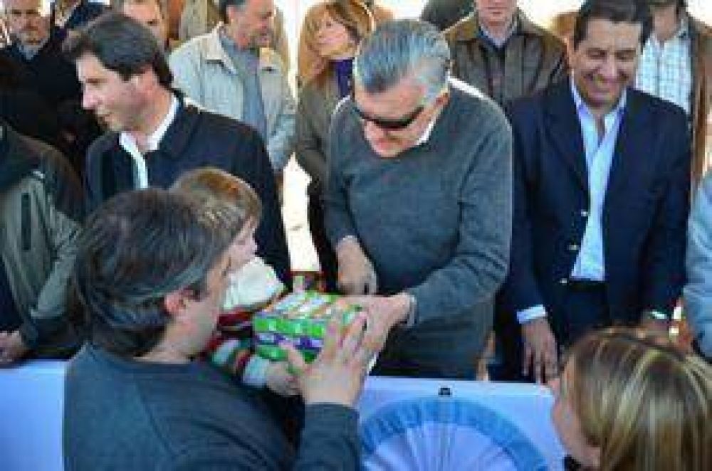 Entrega de casas en Pocito