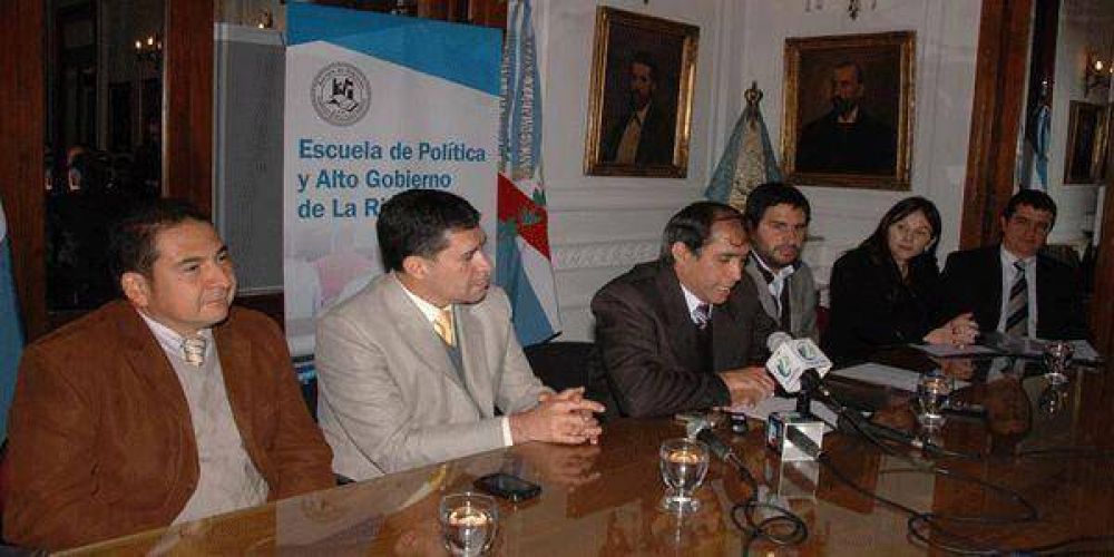 Lanzaron �Escuela de Gobierno y Alta Pol�tica de La Rioja�