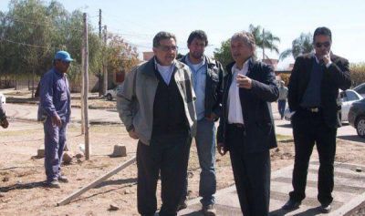 Fuerte trabajo en la zona sur de Bosetti