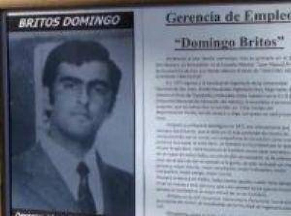 El nombre de un desaparecido, presente en una oficina p�blica