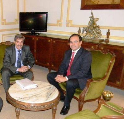 El Secretario de la ministra Nilda Garr� visit� a Vald�s