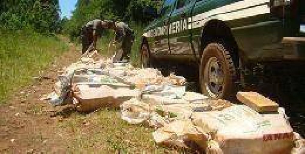 El 50% del tr�fico de drogas del pa�s ingresa por Misiones