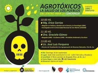 �AGROT�XICOS, LA SALUD DE LOS PUEBLOS. ENCUENTRO PARA LA CONCIENCIA"