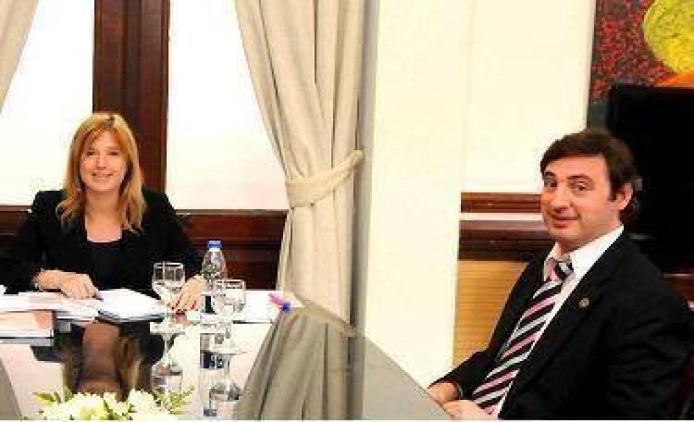 Luciani se reuni� con la ministra de Gobierno para avanzar con las obras en Luj�n