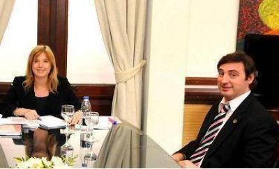 Luciani se reuni� con la ministra de Gobierno para avanzar con las obras en Luj�n