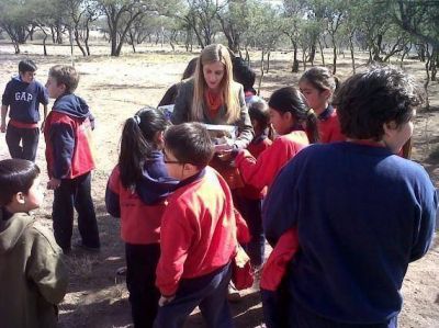 Medio Ambiente: M�s de 350 ni�os fueron los protagonistas en el D�a del �rbol