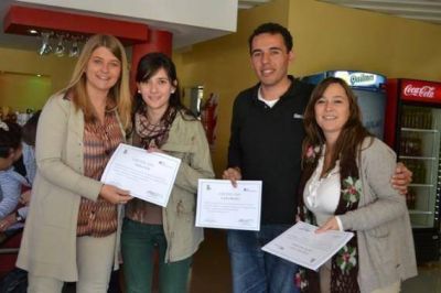 Luberriaga entreg� certificados a referentes de turismo