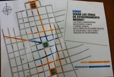 El lunes arranca el estacionamiento medido