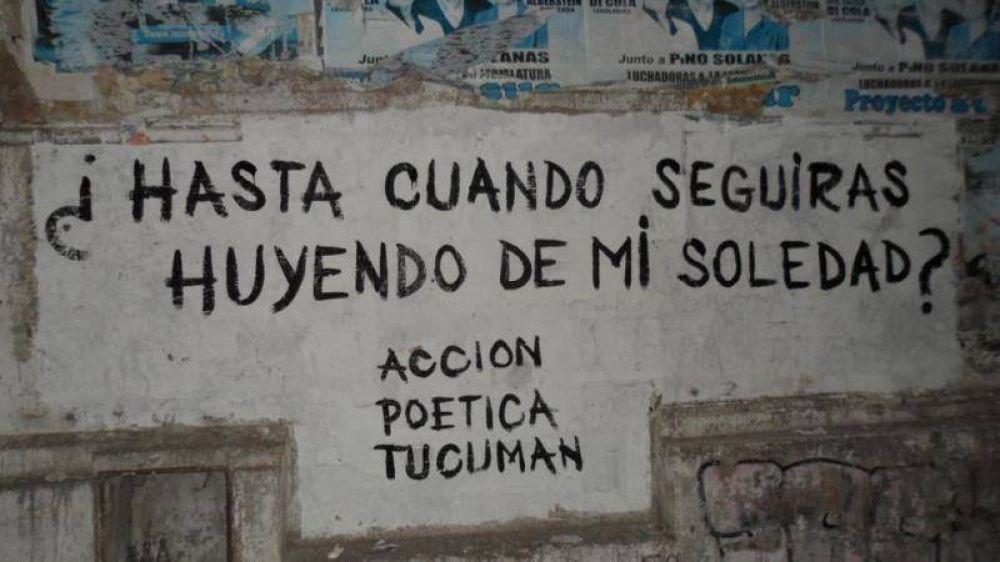 Las Paredes De Tucuman Se Llenan De Poesia