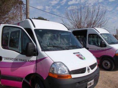 Desarrollo Humano recibi� dos unidades de traslado