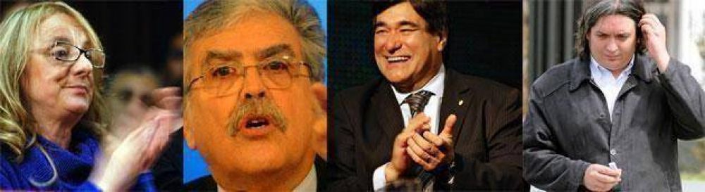 De Vido, Zanini, M�ximo y Alicia Kirchner, van por la cabeza de Peralta