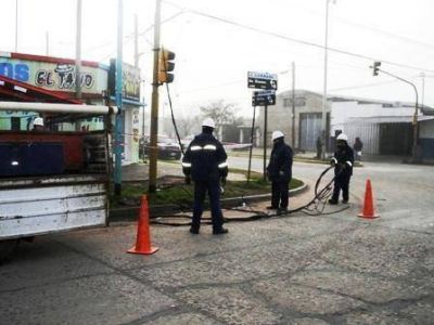 El corte de un cable preesamblado dej� a varios vecinos sin luz 