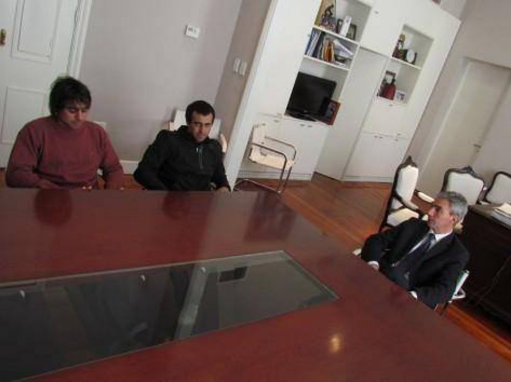 El Intendente Meoni recibi� a los hermanos Ponce de Le�n