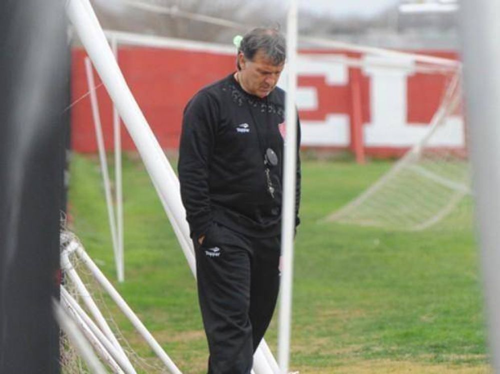 Newell's: Martino par� un equipo tentativo e incluy� a Vergini por Ortiz