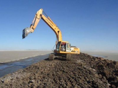 La Picasa: completan obras para vincular el canal de la laguna