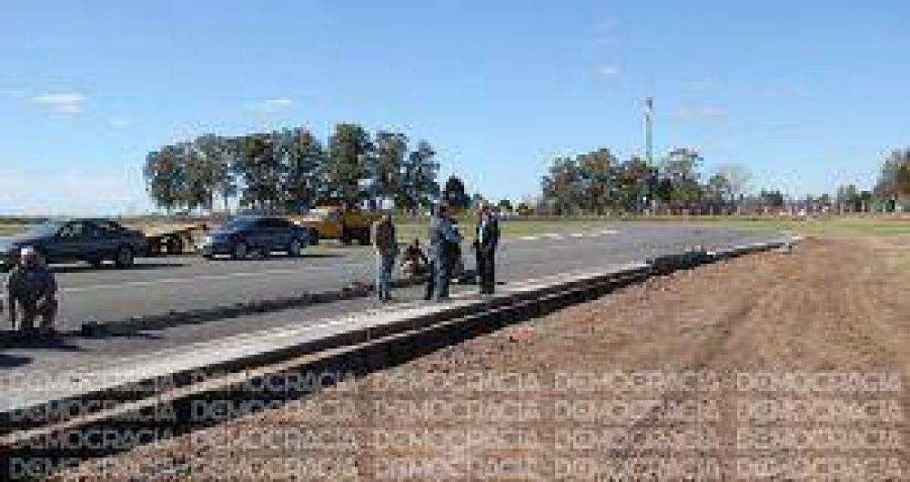 Meoni estuvo en el aut�dromo y verific� obras, antes del TC