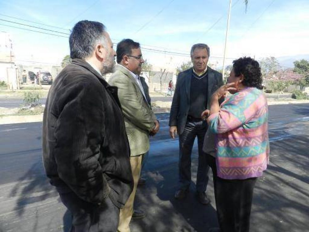 Avanza el Plan de Pavimentaci�n de 120 cuadras en SFVC