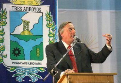 N�stor Kirchner visitar� Tres Arroyos el 14 de abril