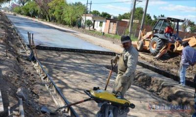 Reanudan los trabajos de pavimentaci�n sobre avenida Vidal
