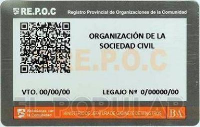  Medio centenar de organizaciones recibir�n la Tarjeta Pl�stica de Identificaci�n