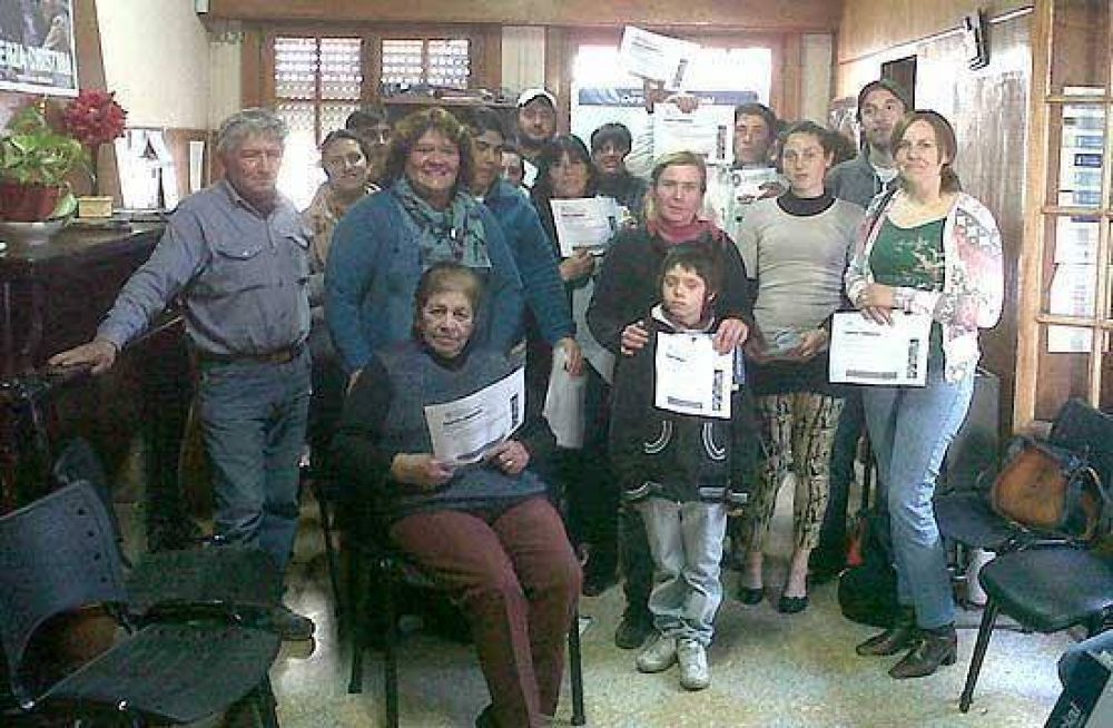 Desarrollo Social de la Naci�n invirti� 1.750.000 pesos en talleres productivos de Olavarr�a