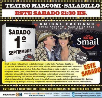 An�bal Pachano presenta SMAIL en Saladillo