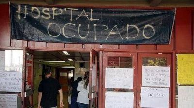 M�dicos toman de manera pac�fica el Hospital de Urgencias