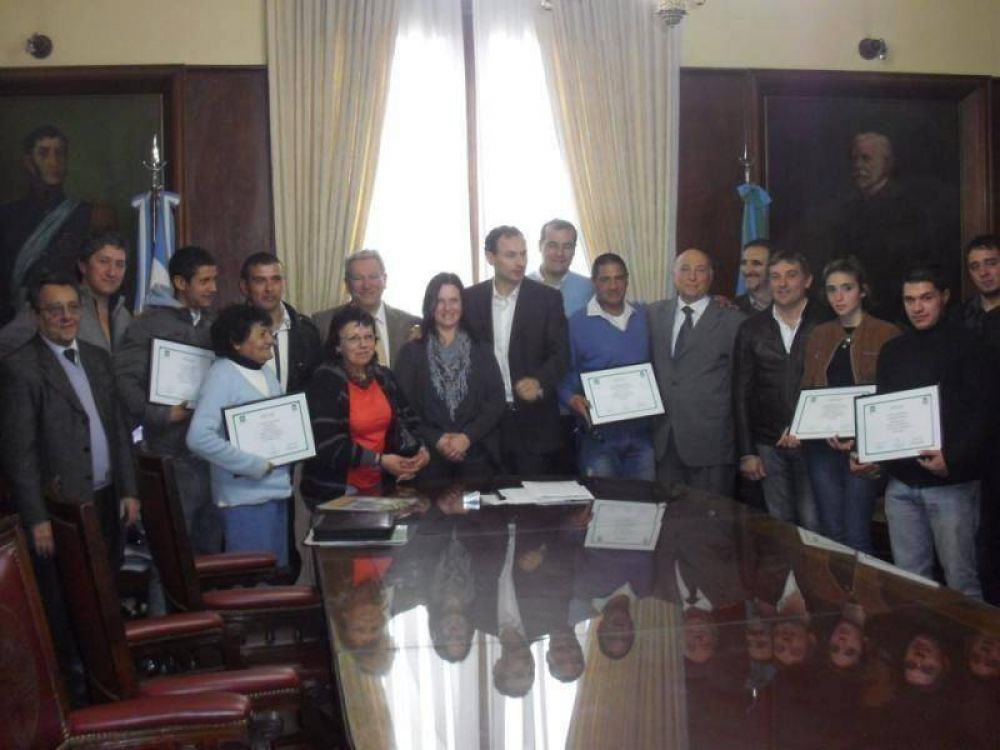 La Plata: Entrega de diplomas del Programa de Recuperaci�n de Adicciones