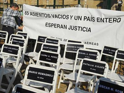 Homenaje a las v�ctimas de LAPA a 13 a�os de la tragedia