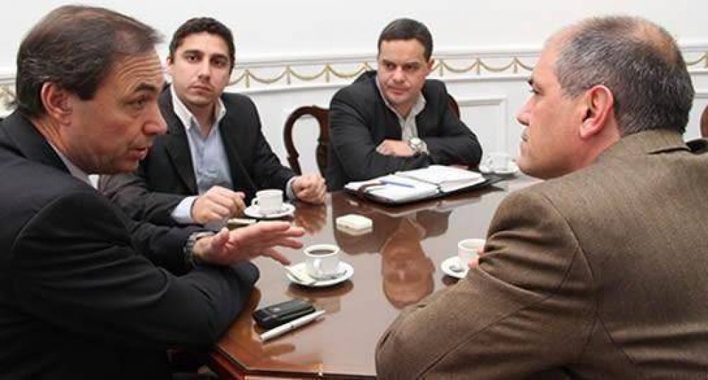 Zamarini se reuni� con Simoniello