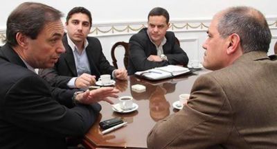 Zamarini se reuni� con Simoniello