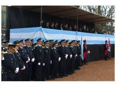 Conmemoraron el 148� aniversario de la creaci�n de la Polic�a de Santa Fe