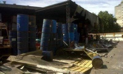Un nene result� herido tras demolici�n de un asentamiento ilegal