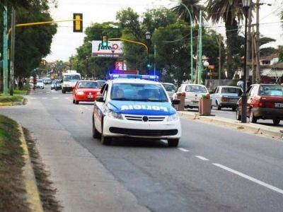 Ahora, se desarrolla un fuerte operativo policial en la ciudad