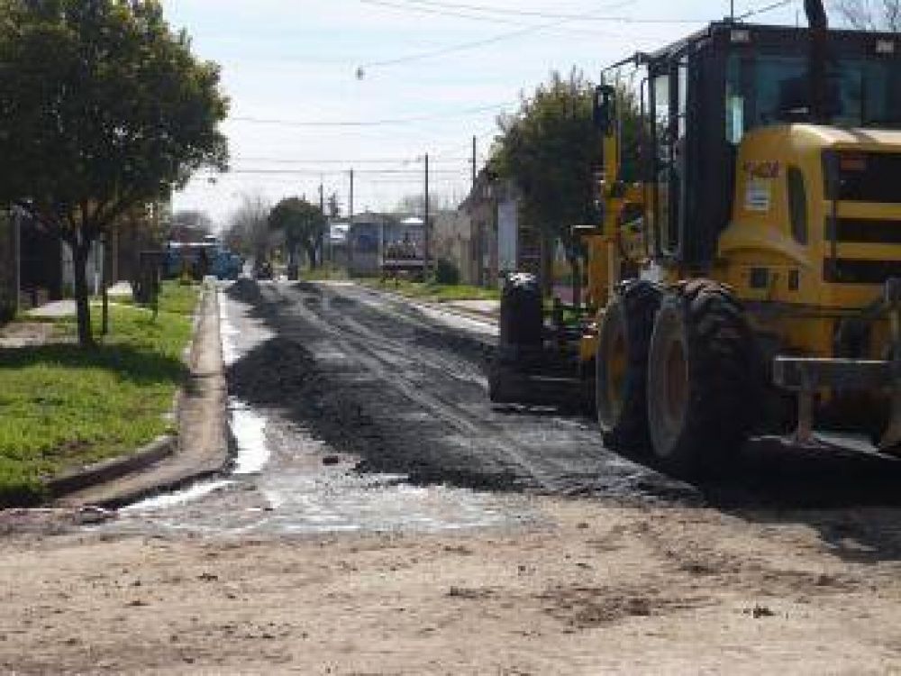 Nuevas obras de pavimentaci�n
