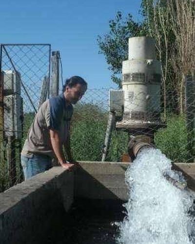 Habr�a escasa agua para riego y los pozos no est�n en condiciones