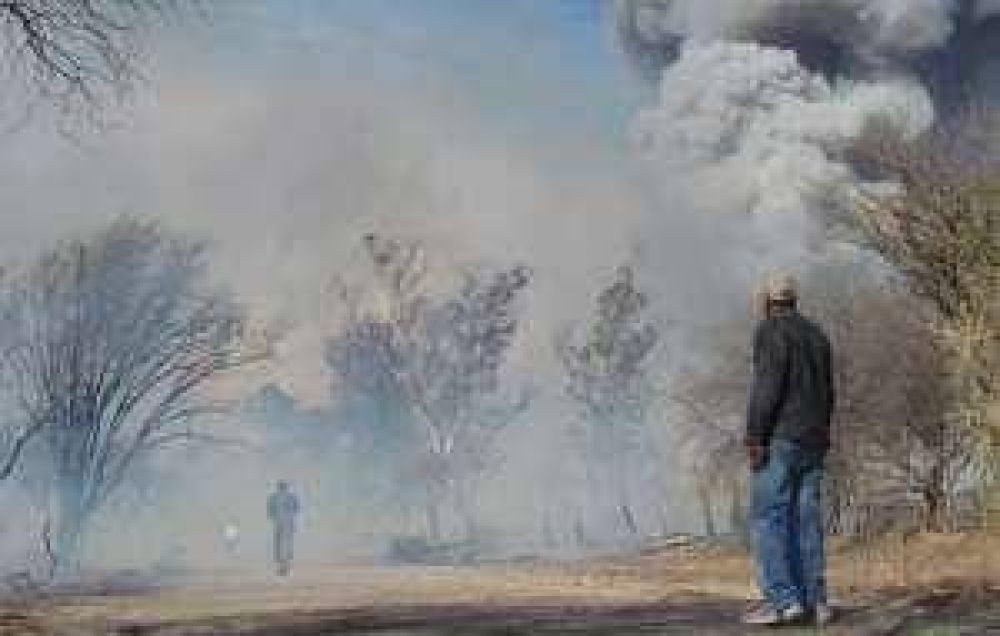 �lamos para las zonas incendiadas
