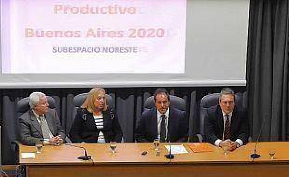 Scioli convoc� en Campana a �industrializar el interior�