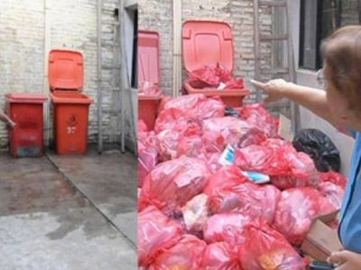 No hay recolecci�n de residuos patog�nicos