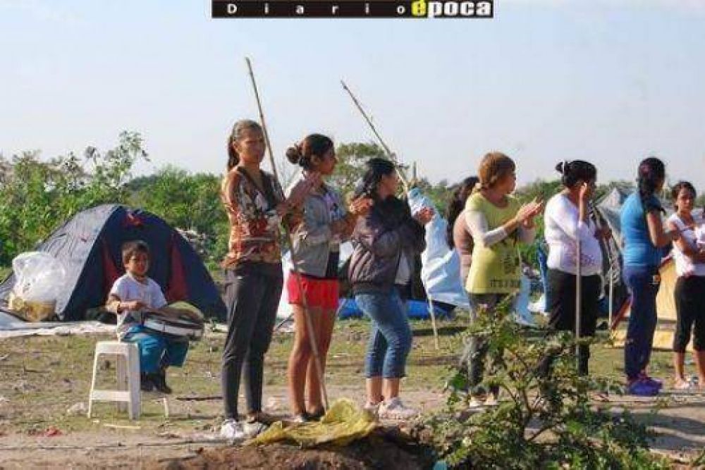 Tensi�n en inmediaciones a una zona usurpada en el barrio Quilmes