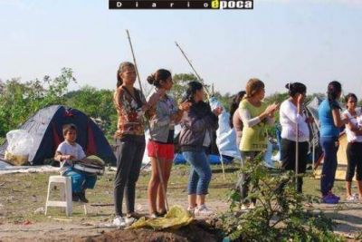 Tensi�n en inmediaciones a una zona usurpada en el barrio Quilmes