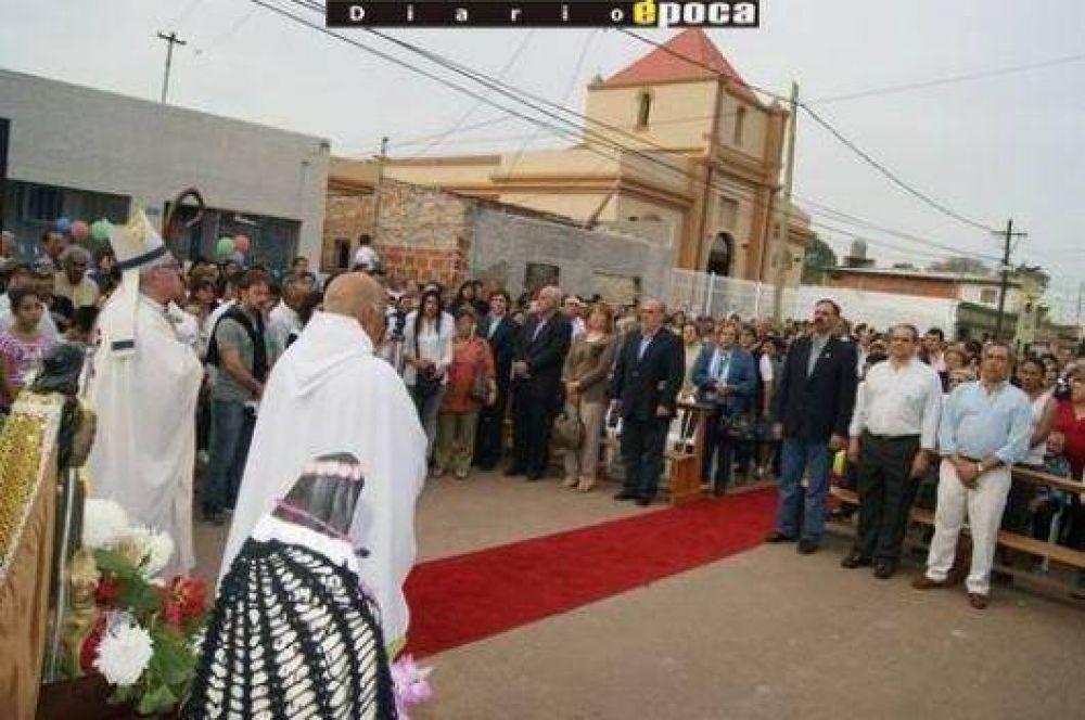 El Gobernador inaugur� trabajos en la parroquia San Ram�n de Mercedes