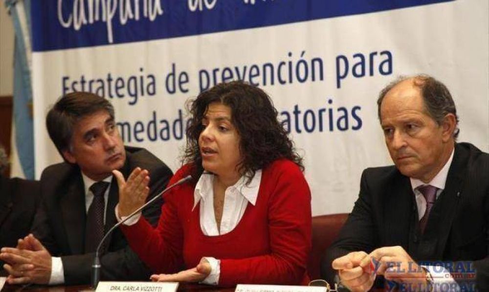Funcionaria desestim� pol�mica con Corrientes y garantiza stock de vacunas