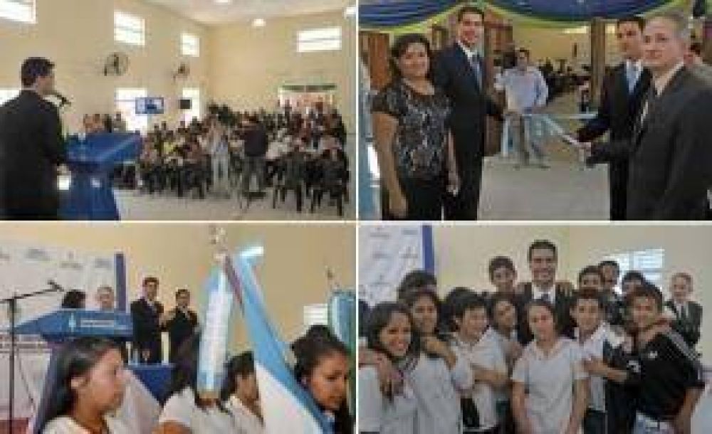 Al inaugurar la ampliaci�n de la secundaria 83, Capitanich record� que ya se mejoraron 132 escuelas
