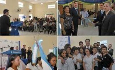 Al inaugurar la ampliaci�n de la secundaria 83, Capitanich record� que ya se mejoraron 132 escuelas