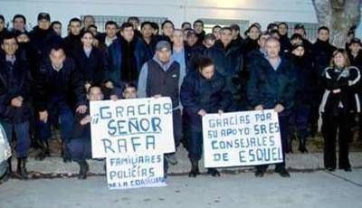 Williams le saco las papas del fuego a Buzzi y destrab� el conflicto policial en la cordillera