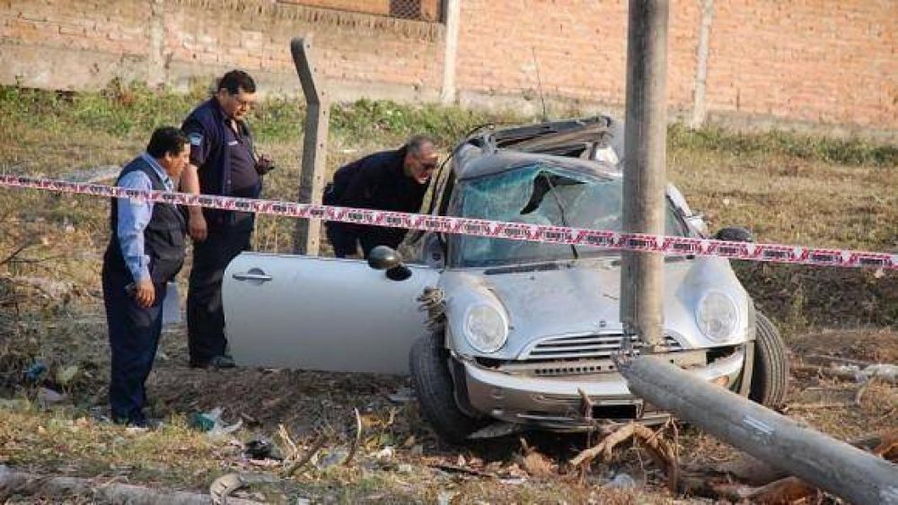 Muri� el hijo del ministro Edmundo Jim�nez en un accidente de tr�nsito