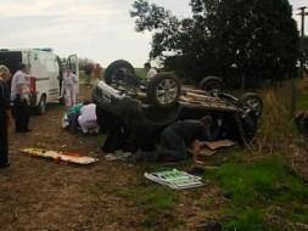 Accidente fatal en Ruta 41 en San Antonio de Areco: Dos muertos