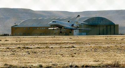La presidenta Vol� a El Calafate en un jet particular